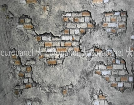 Europanel beton paneller, yüzlerce desen, doku ve renk alternatifinin yanında konsept tasarımların vazgeçilmezidir. Concrete Loft Brick - VİNTAGE