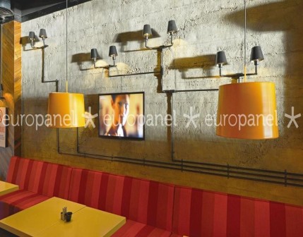 Europanel Beton kaplamaları, duvar dekorasyonlarınızda görsel ve fonksiyonel uyumun göstergesidir.