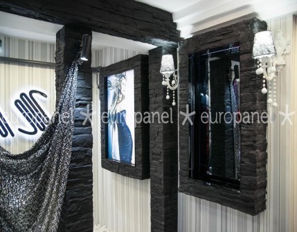 Urban Slate duvar panelleri, dayanıklı, esnek ve hafif duvar malzemesi olup, farklı tasarımlara elverişlidir.