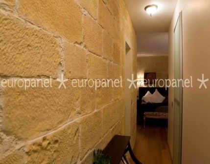 Alev almaz özelliğe sahip taş desenli hazır plaka duvar panelleri taş duvar paneli - 559