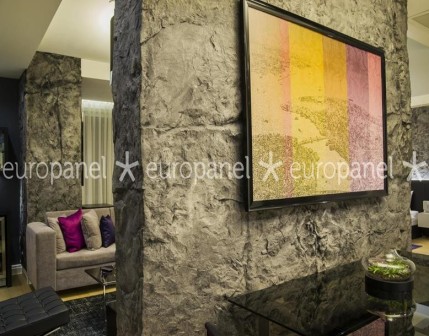 Kaya görünümlü hazır plaka duvar panelleri taş duvar paneli - 558