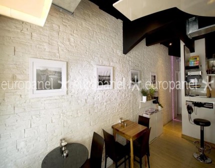 Esnek fiber taş desenli hazır plaka duvar panelleri taş duvar paneli - 556