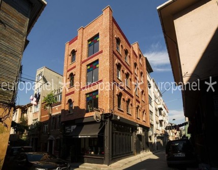 Su geçirmez esnek tuğla desenli hazır plaka duvar panelleri tuğla duvar paneli - 553