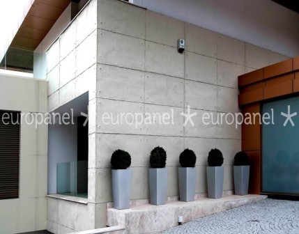 Çimento esaslı dekoratif dış cephe delikli beton duvar kaplama panelleri