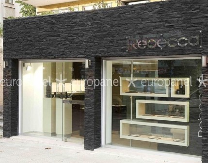 Taş kaplamalar mevsim şartları için kullanışlı olup Europanel dış cephe kullanımında sıcak, soğuk, yağmur ve dona karşı  yapısını korur.