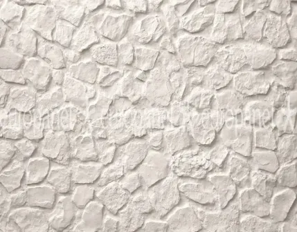 Rölyef Dokulu Taş Duvar Paneli – Baroque Serisi - OFFWHITE