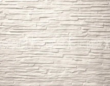Modern Katmanlı Beyaz Tonlu Taş Duvar Paneli – Cabrera - OFFWHITE