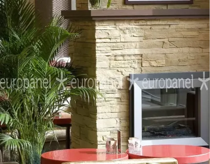 Şömine ve Isıtıcı Duvar Kaplamalarında Taş Duvar Panelleri – Isıya Dayanıklı ve Estetik Çözüm