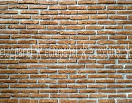 Farklı üslup ve renklerde üretilen modern tuğla kaplama paneli. Old brick - MARRON