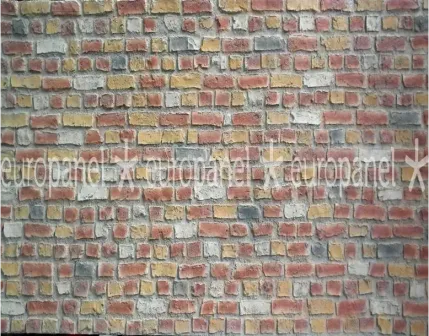 Loft Brick Dekoratif Tuğla Duvar Paneli - MULTICOLOR