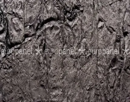 Rocca Black - Siyah 3D Kaya Görünümlü Taş Duvar Paneli