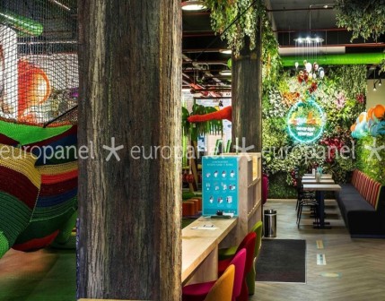 Fiber ahşap kaplamaları konstrüksiyona uygulaması kolay olan, esnek yapısı ile çok yönlü ve sağlam yapıya sahiptir.