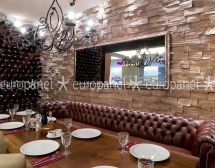 Konsept tasarımı ile dikkat çekmeyi hedefleyen ticari kuruluşların Ahşap kaplama ile çeşitlendirdiği modern mekanlar.