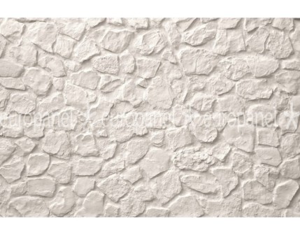 Tavan ve Duvarlarda Doğal Hafiflik ve Dayanıklılık: Fiber Taş Panel-Baroque  - OFFWHITE