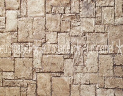 Dış cephe kaplamaları için ideal olan taş panel su tutmayan yüzeyi ve kesik taş form görüntüsü ile özel yapı malzemesidir. Country Rubble - MARRON