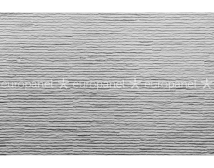 Zarif Çizgili Taş Panel – Europanel Modern Yüzeyler Serisi Serrate - OFFWHITE