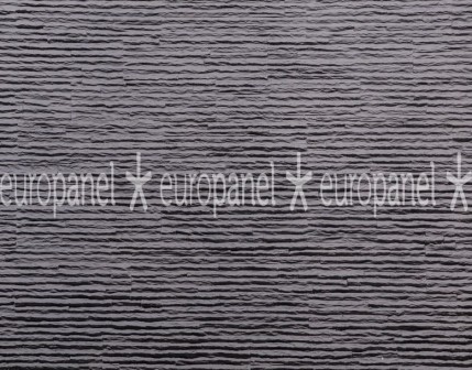 Taş duvar panelleri, fiziksel etkenler karşında dirençli olup doğru uygulama, kalite ve görselinin tamamlayıcısıdır. Serrate - ANTHRACITE