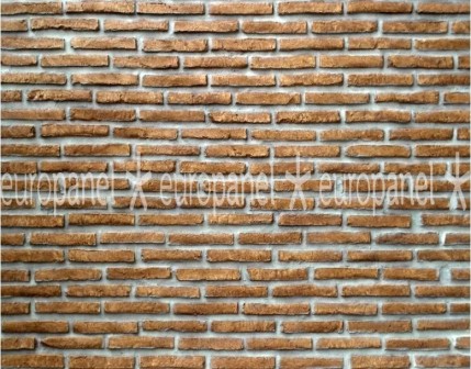 Duvar tuğla panelleri, farklı üslup ve değişik renklerde üretilen, mekanlarda istenilen biçimde tefsir edilebilen Panel modelidir. Old brick - MARRON