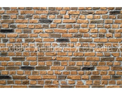 Tuğla dokulu fiber duvar paneli  — Loft brıck  - MARRON