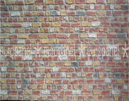 Tuğla duvar panelleri, duvarlarınıza şık ve pratik çözümler sunan, kaplama özelliği ile uzun yıllar kullanılabilen panel modelidir. Loft brıck  - MULTICOLOR