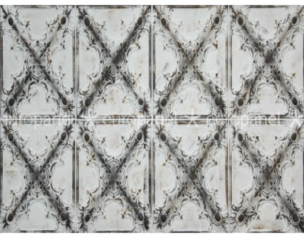 Tavanlarda barok üslubu ile çarpıcı bir etki uyandıran tavan karo paneli renkli ve gösterişlidir. MAGNOLIA - MARRONOFFWHITE