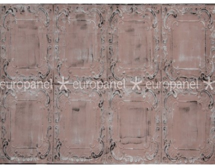 Dekoratif panel kaplama modelleri matematiksel pek çok şeklin bir araya gelmesi ile oluşan renkliliğin tavan kaplama tarzı. VIOLA - ROSYBLACKWHITE