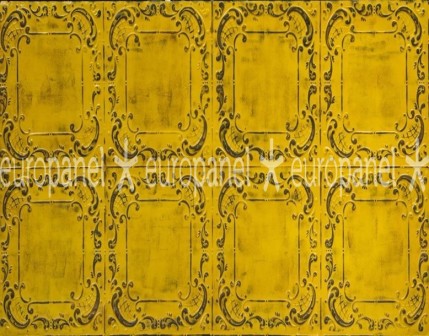 Karo panellerin 3D yapısındaki özel doku ve renk çeşitliliği ile göze çarpan tavan duvar kaplamaları. VIOLA - BLACKOCHRE