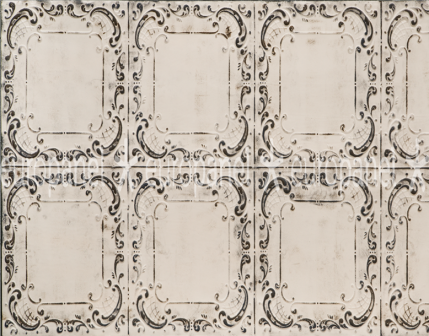 Karo panelleri mekan-tavan kaplama dekorasyonlarında otantik tarzı ile ortamın kimliğini oluşturur. VIOLA - GRAYOFFWHITE