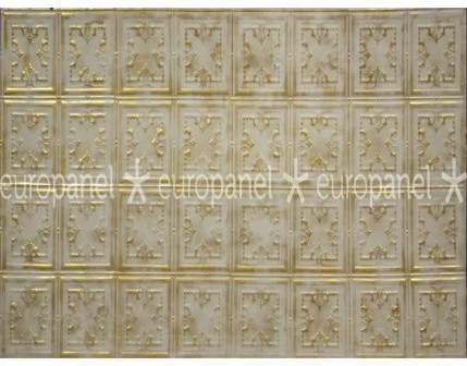 Pas efekt görünümüyle geçmişin izlerini taşıyan dekoratif karo panel, retro tarzını en iyi yansıtan duvar panel modelidir. GIGLIO -  GOLDSANDY