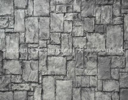 Yapı duvar malzemeleri-Country Rubble İndigo taş görünümlü dekoratif duvar kaplama paneli