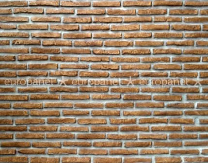 Dekoratif yapı ürünleri-Old Brick Marron panel tuğla görünümlü duvar kaplama
