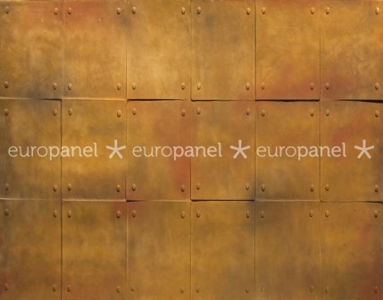 Europanel cephe-tavan-duvar dekoratif kaplama yapı malzemeleri-Iron Plate Oxido paslı beton paneller