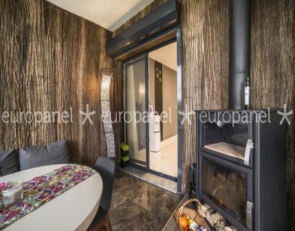 Europanel Amazon duvar panelleri, kış bahçesi, ev içi tasarımlarına doğal görünüm ve şekil veren duvar malzemeleridir.