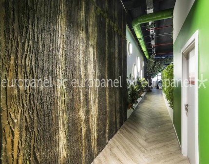 Amazon duvar panellerin kalitesinin yanında ek yerlerindeki izlerin fark edilmeyecek kadar simetrik uygulaması önemlidir.